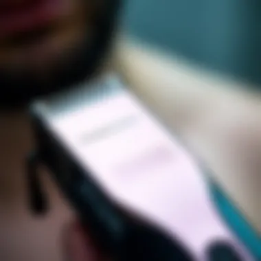 Precision Clippers for Armpit Grooming Precision clippers designed for armpit hair grooming