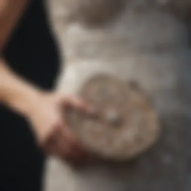 Vintage-inspired beaded clutch for formal occasions
