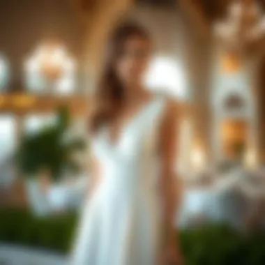 Sophisticated Formal White Dress Sophisticated white dress suitable for formal events