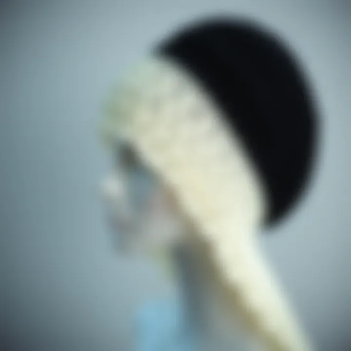 Exploring Patterns for Stunning Wig Caps An intricate crochet pattern for a wig cap