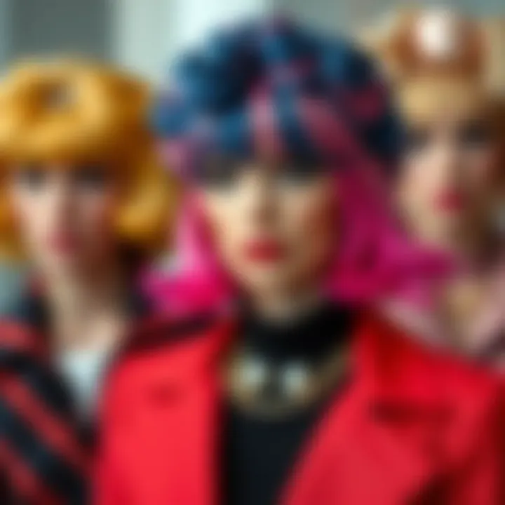 Historical context of wigs in the 1980s with fashion icons