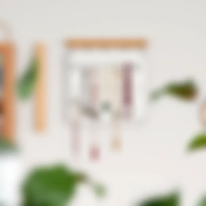 Minimalist Jewelry Organizer for Modern Aesthetics A minimalist jewelry organizer that complements a modern aesthetic with clean lines.