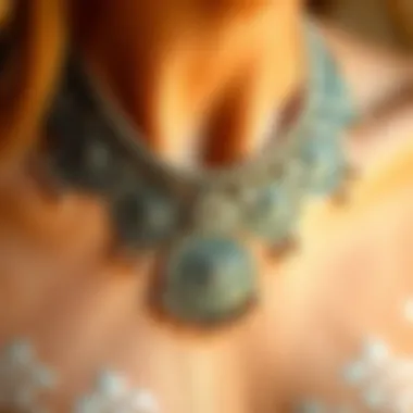 Intricate silver Berber necklace with unique patterns