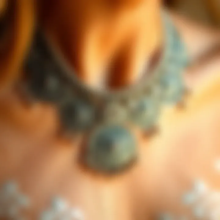 Intricate silver Berber necklace with unique patterns