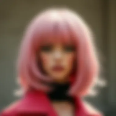 Sustainable materials used for creating bob wigs
