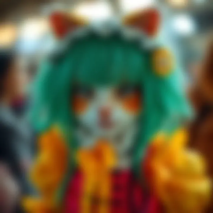 An infographic on the sustainability aspects of costume design