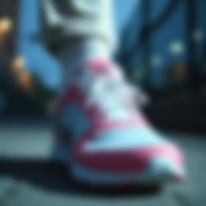 Functionality Meets Fashion in Athletic Gear Athletic footwear showcasing a blend of functionality and fashion