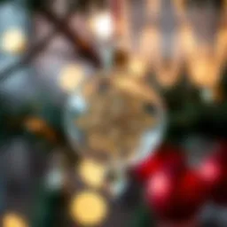 Intricate crystal tree ornament showcasing craftsmanship