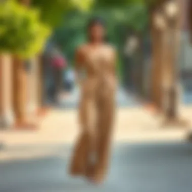 Elegant Classic Jumpsuit for Formal Events Classic jumpsuit design emphasizing comfort and elegance