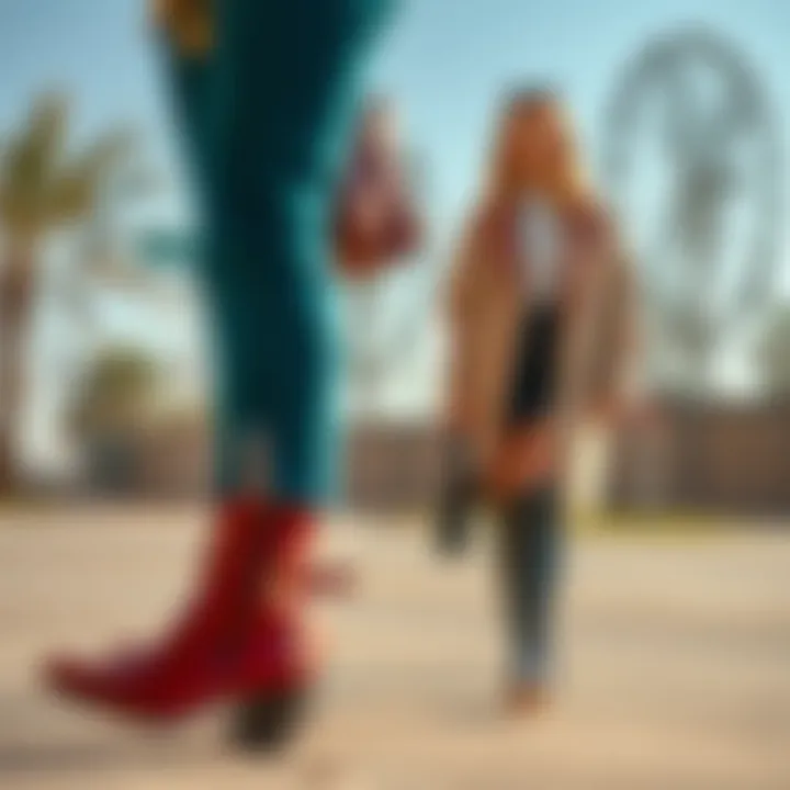 Versatile Styling with Emery Rose Boots Emery Rose boots styled in various outfit combinations