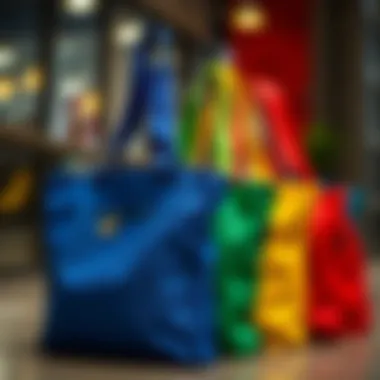 A Spectrum of Choices for Personal Style Extra large insulated totes showcasing various color options