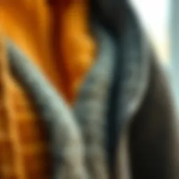 Close-up view of fleece lining showcasing texture and warmth