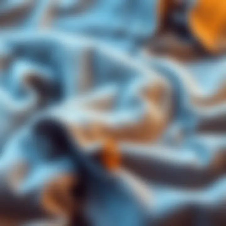 Sustainability in Fabric Choices Illustration of sustainable materials used in fleece lined shirts