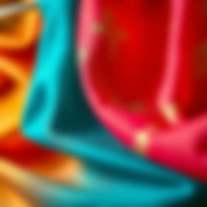 Innovative Sustainable Fabrics Close-up of sustainable fabric choices for tops