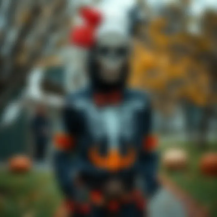 Customized Halloween apparel using iron-on techniques