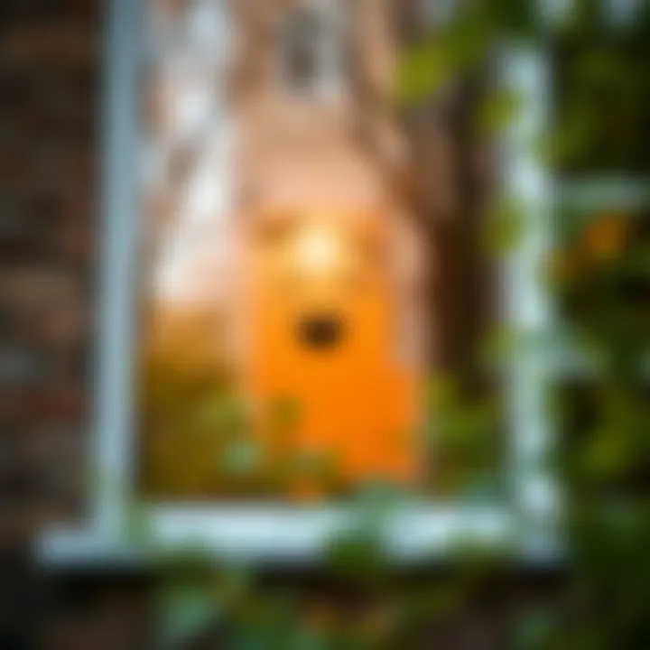 Application Techniques for Perfect Window Decals A step-by-step visual guide on applying window decals for Halloween decorations