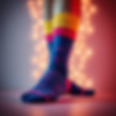 Health Benefits of Happy Socks Compression Visual representation of health benefits of wearing Happy Socks Compression