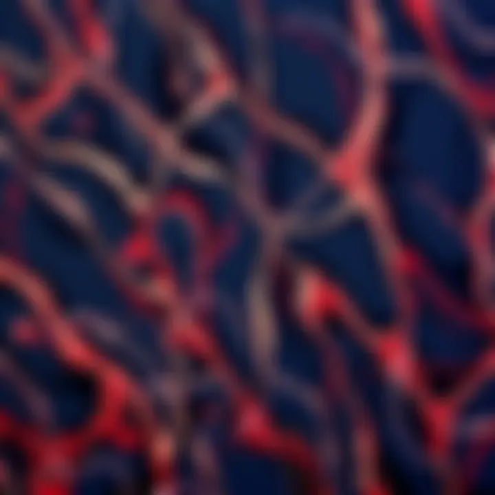 Marble Pattern Fabric Texture Close-up of fabric texture showcasing marble patterns