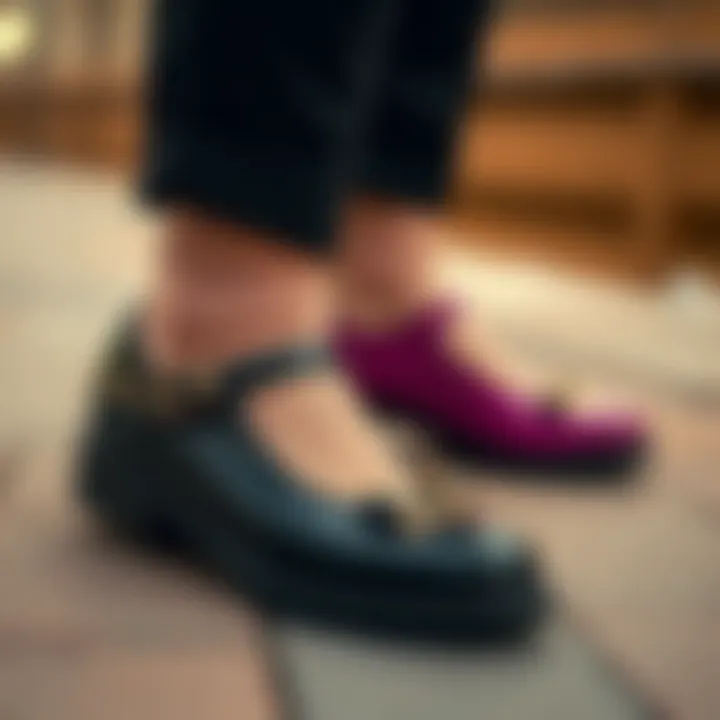 Fashionable styling options for Mary Jane shoes in current trends