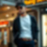 Stylish casual outfit ensemble for a modern look