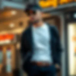 Stylish casual outfit ensemble for a modern look