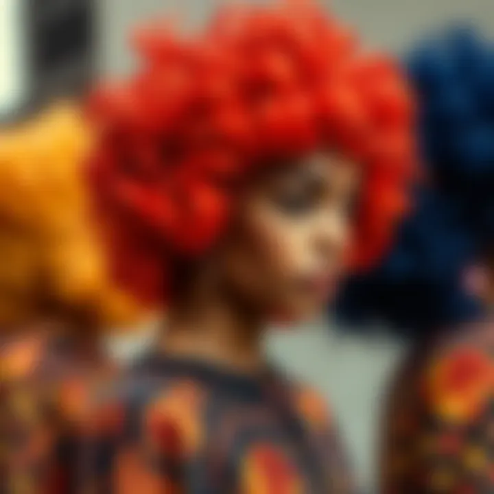 Sustainable fashion choices with nappy wigs