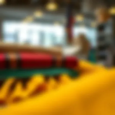 Eco-friendly materials used in the production of Gryffindor skirts