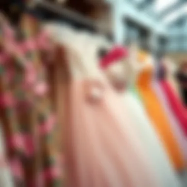 Diverse Styles of Plus-Size Dresses Various styles of plus-size dresses on display