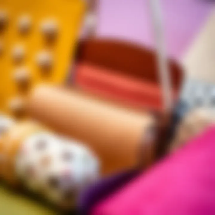 Various materials used in purse shaper inserts