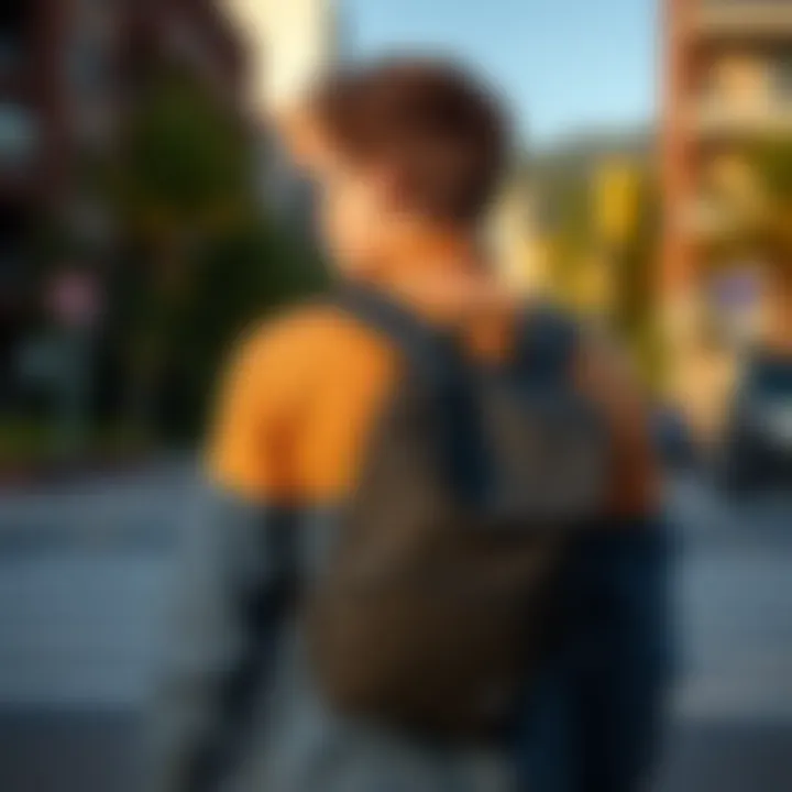 Minimalist styling highlighting the versatility of small EDC backpacks