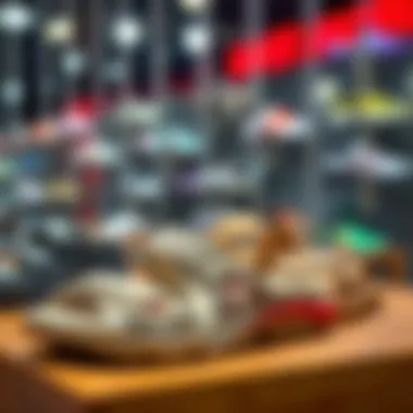 Design Trends in Sports Sandals Variety of sports sandals displayed, highlighting design trends