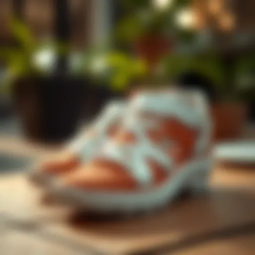 Elegant sports sandals showcasing a blend of functionality and style