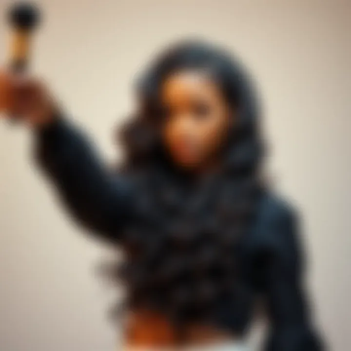 Sustainable Hair Care Practices Demonstrating sustainable hair care practices for extensions