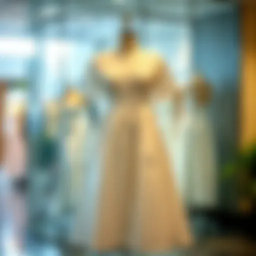 The Elegance of Plus Size White Dresses Elegant plus size white dress on a stylish mannequin