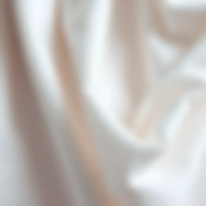 Close-up of fabric details showcasing texture and quality