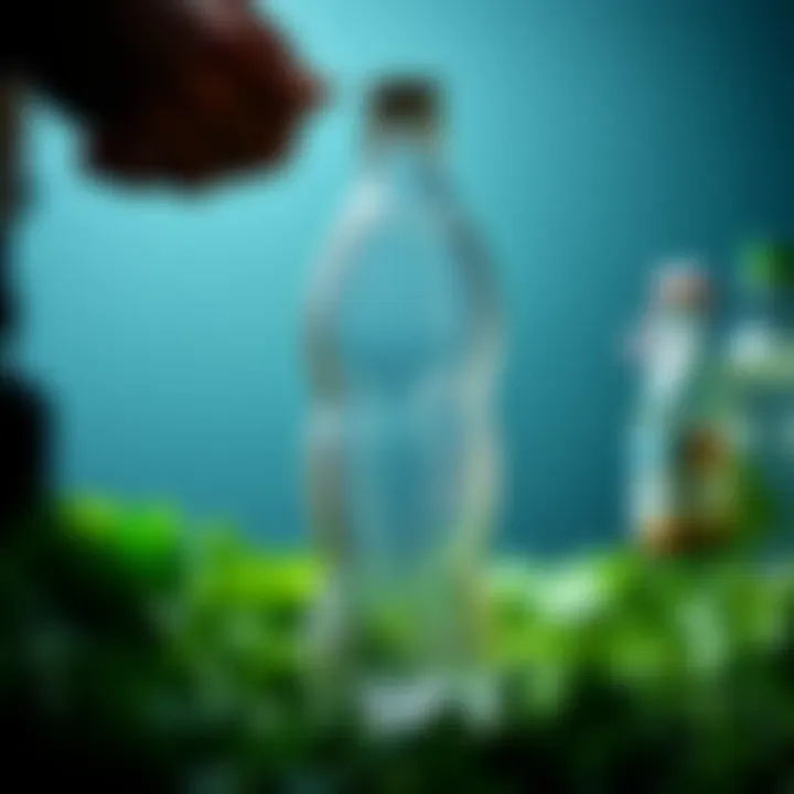 Eco-Friendly Bottle Reuse Eco-friendly bottle reuse demonstration