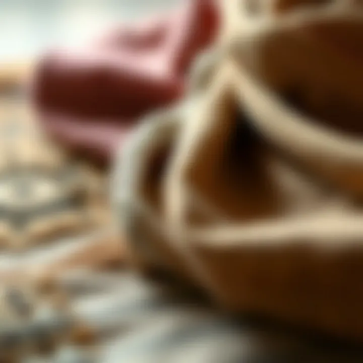 Sustainable Choices: Materials for the Modern Shawl A collection of sustainable materials used in the making of shawls