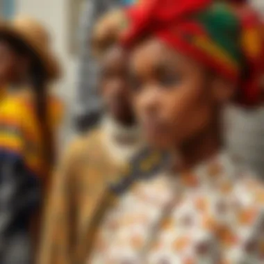 A collage showcasing diverse clothing styles from various cultures.