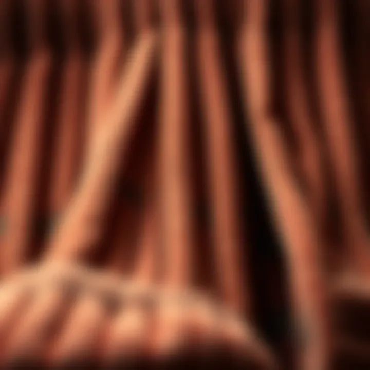 Detailed close-up of the corduroy texture showcasing its rich fabric quality