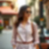 Casual Chic: The Versatility of Flared Shirt Dresses A flared shirt dress styled for a casual outing