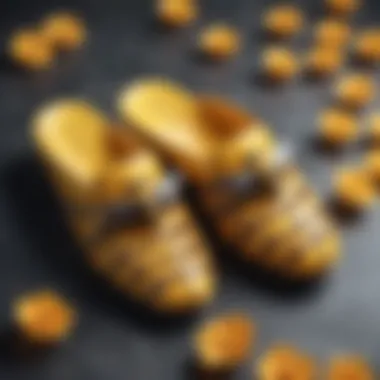 Modern Aesthetics of Bee Slippers Modern aesthetic appeal of bee slippers in contemporary fashion