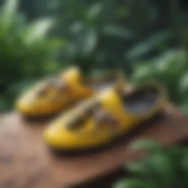Sustainable Materials in Bee Slippers Sustainable materials used in bee slipper production