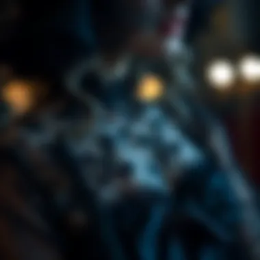 Lace fabric used in creative Halloween attire