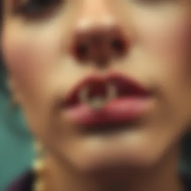 Cultural significance of septum rings illustrated