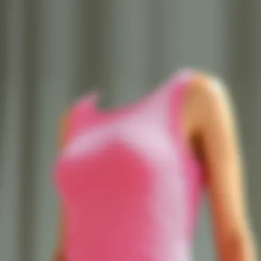 Different fabric choices for ribbed tank tops