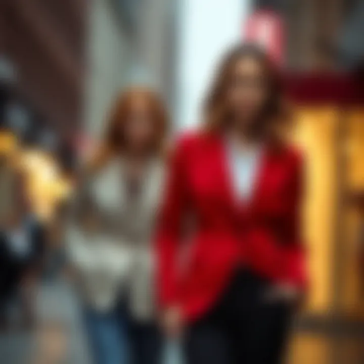 Versatile styling options for the shawl collar blazer