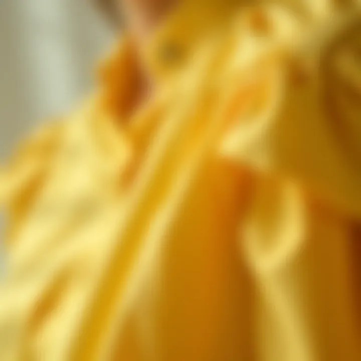 Sustainable Choices: The Rise of Eco-Friendly Fabrics Close-up of eco-friendly fabric used in blouses