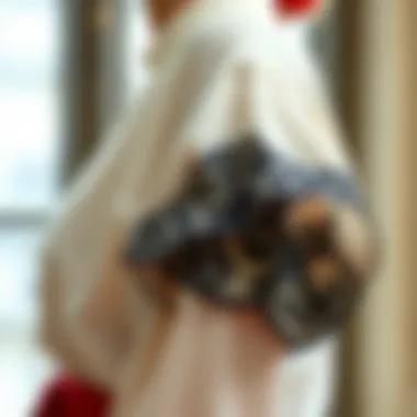 Sophisticated Design: The Art of Sleeve Detailing Elegant blouse with intricate sleeve detailing