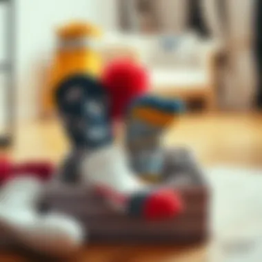 Trendy ideas for utilizing sock storage creatively