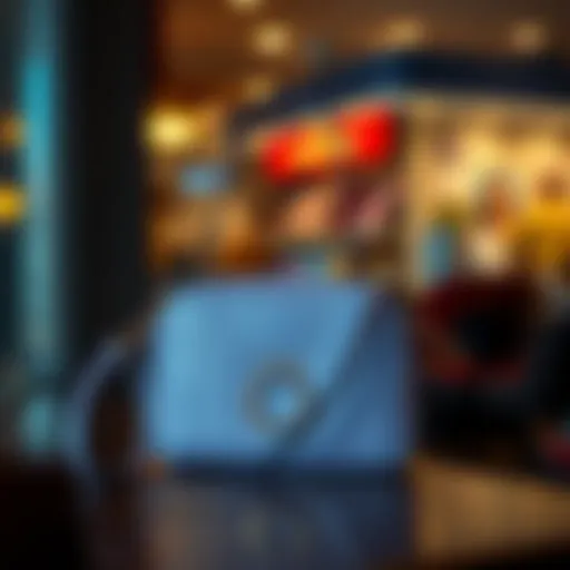 Elegant wide strap crossbody bag by Coach showcasing its unique design